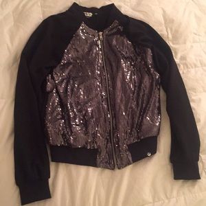 Black Sequined Jacket